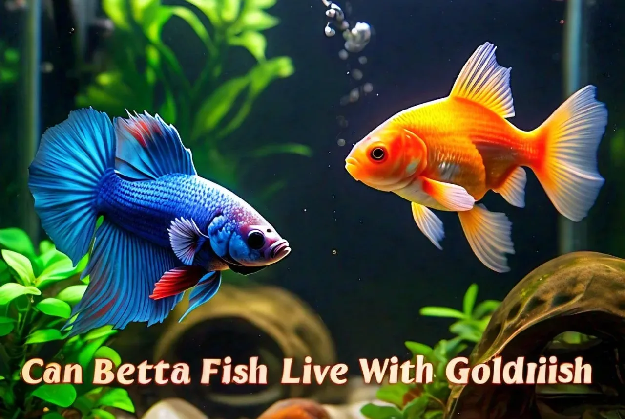 betta fish live with goldfish