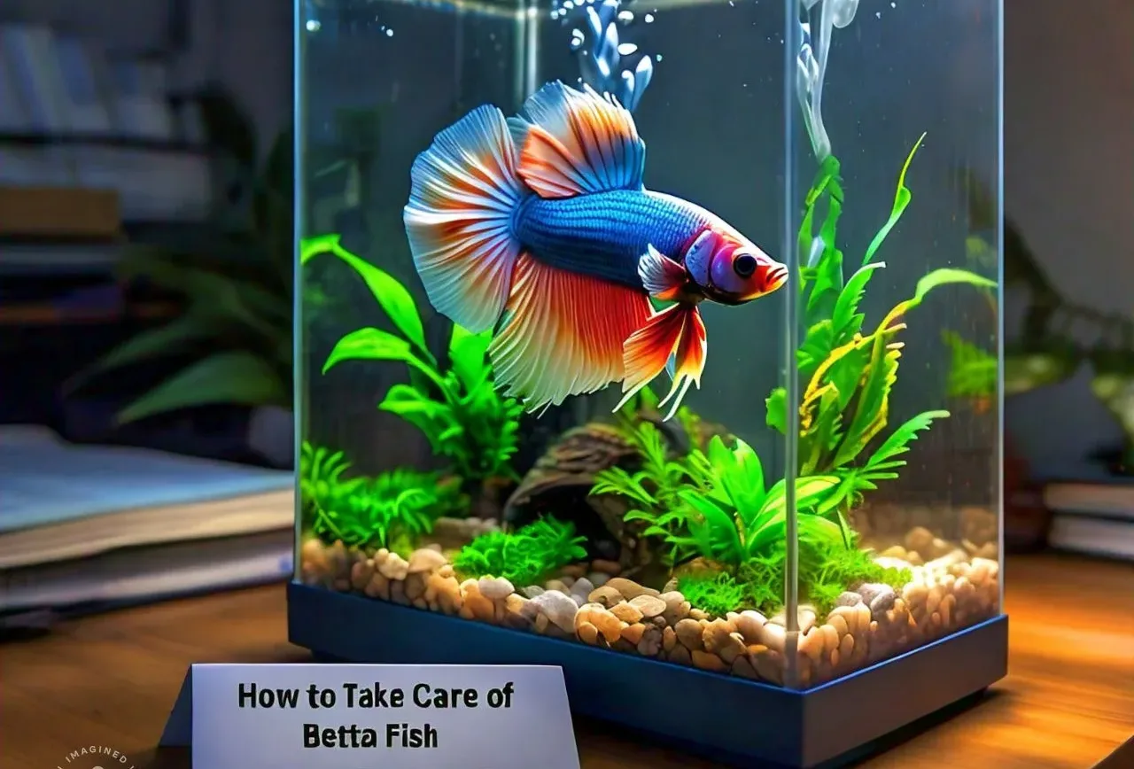 How to Take Care of Betta Fish tect with blue betta